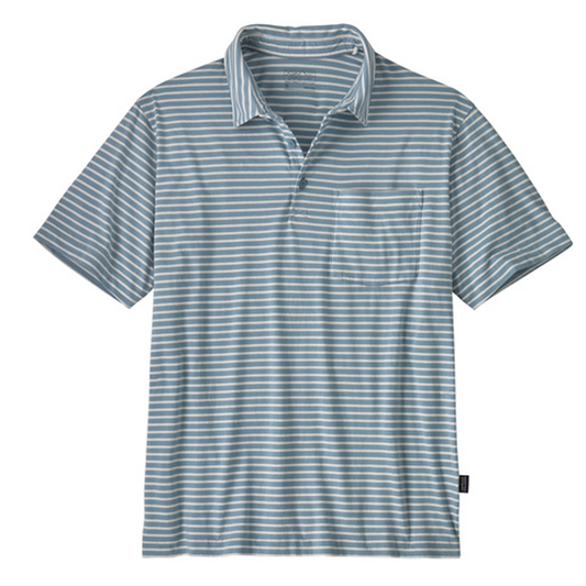 Patagonia M Daily Polo HIGHLIGHT: LT PLUME GREY