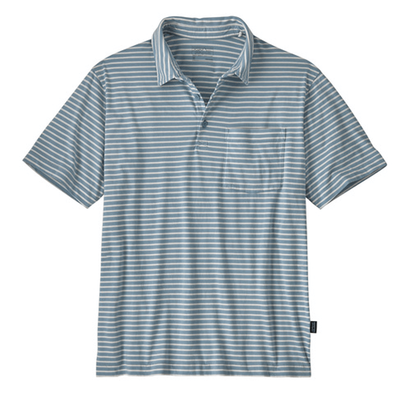 Patagonia M Daily Polo HIGHLIGHT LT PLUME GREY