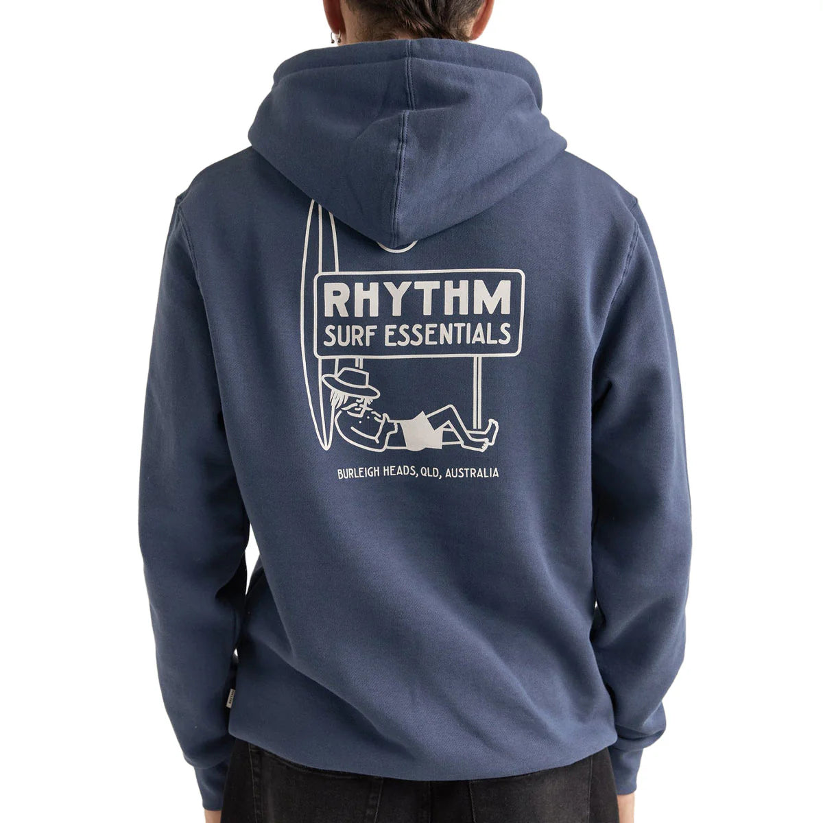 Rhythm M Siesta Fleece Hoodie NAVY