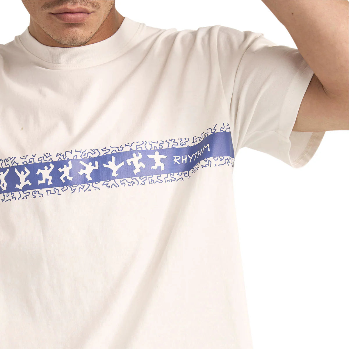 Rhythm M Slider SS Tee WHITE