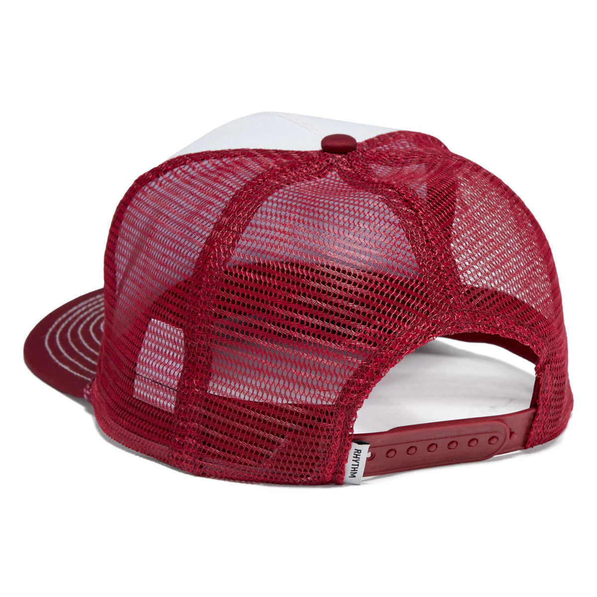 Rhythm M Trees Trucker Hat MERLOT