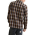 Rhythm M LS Alex Check Shirt CHESTNUT