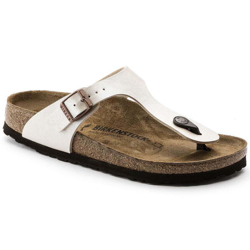 Birkenstock W Gizeh BS GRACEFUL PEARL WHITE - REGULAR