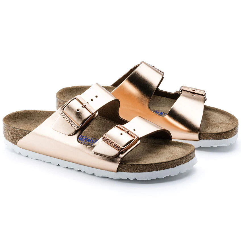 Birkenstock W Arizona BS SFB METALLIC COPPER - NARROW