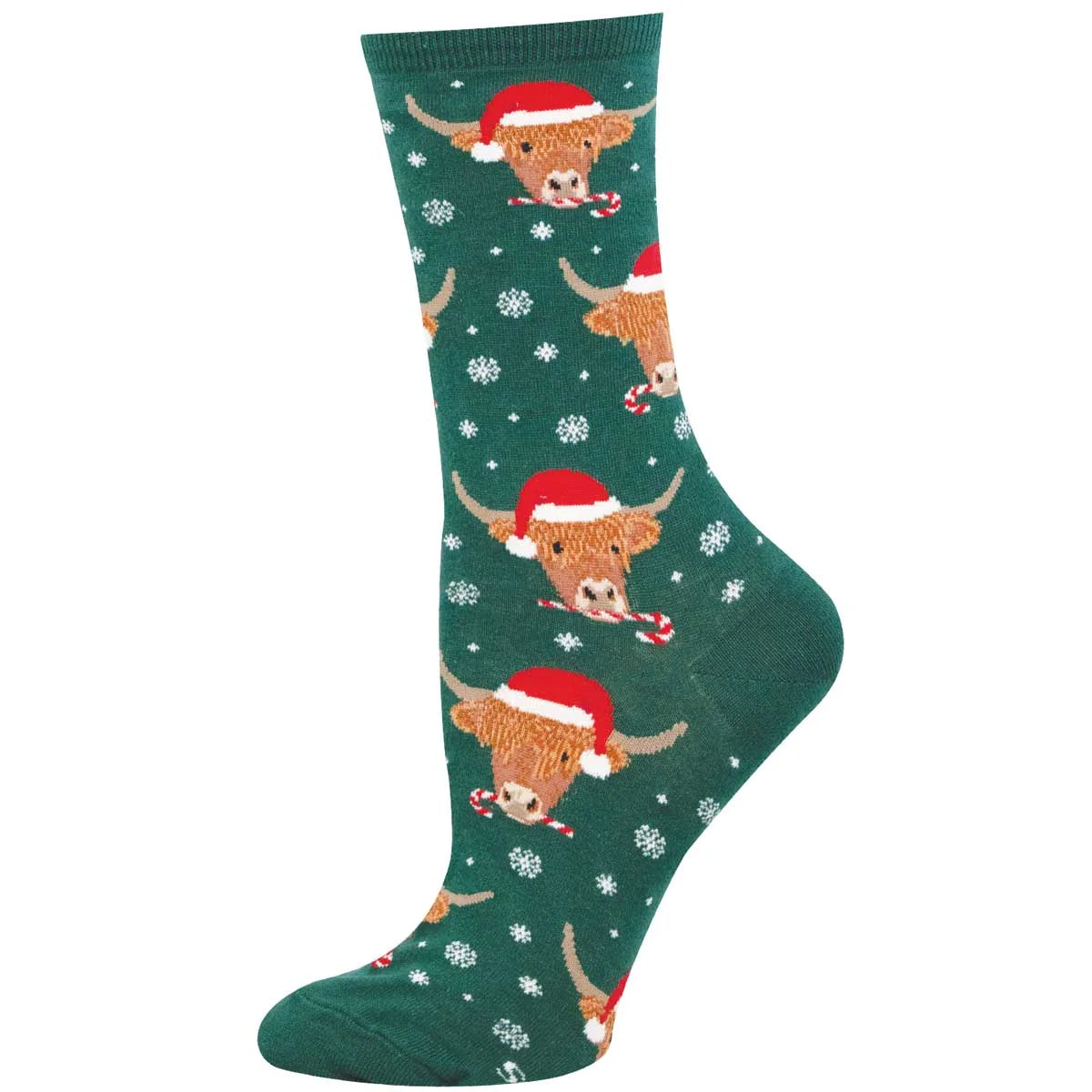 Socksmith W Highland Holidays GREEN