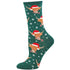 Socksmith W Highland Holidays GREEN
