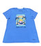 Life Is Good W SS Crusher Lite Groovy Hammock Surf City CORNFLOWER BLUE