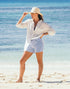 Carve Designs W Oahu 4" Butter Short INDIGO BLUE