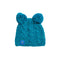 Turtle Fur Kids Fluff Balls Beanie TURQUOISE