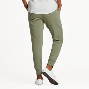 Life is Good W Simply True Jogger MOSS GREEN