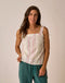 Carve Designs W Liv Stitched Top VIOLET TEXTURE
