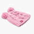 Turtle Fur Kids Fluff Balls Beanie BUBBLEGUM