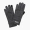 Turtle Fur W Stria Touchscreen Gloves ONYX