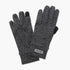 Turtle Fur W Stria Touchscreen Gloves ONYX