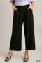 Umgee W Wide Leg Pants BLACK