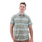 Old Ranch M SS Hawke Striped Shirt HYDRO