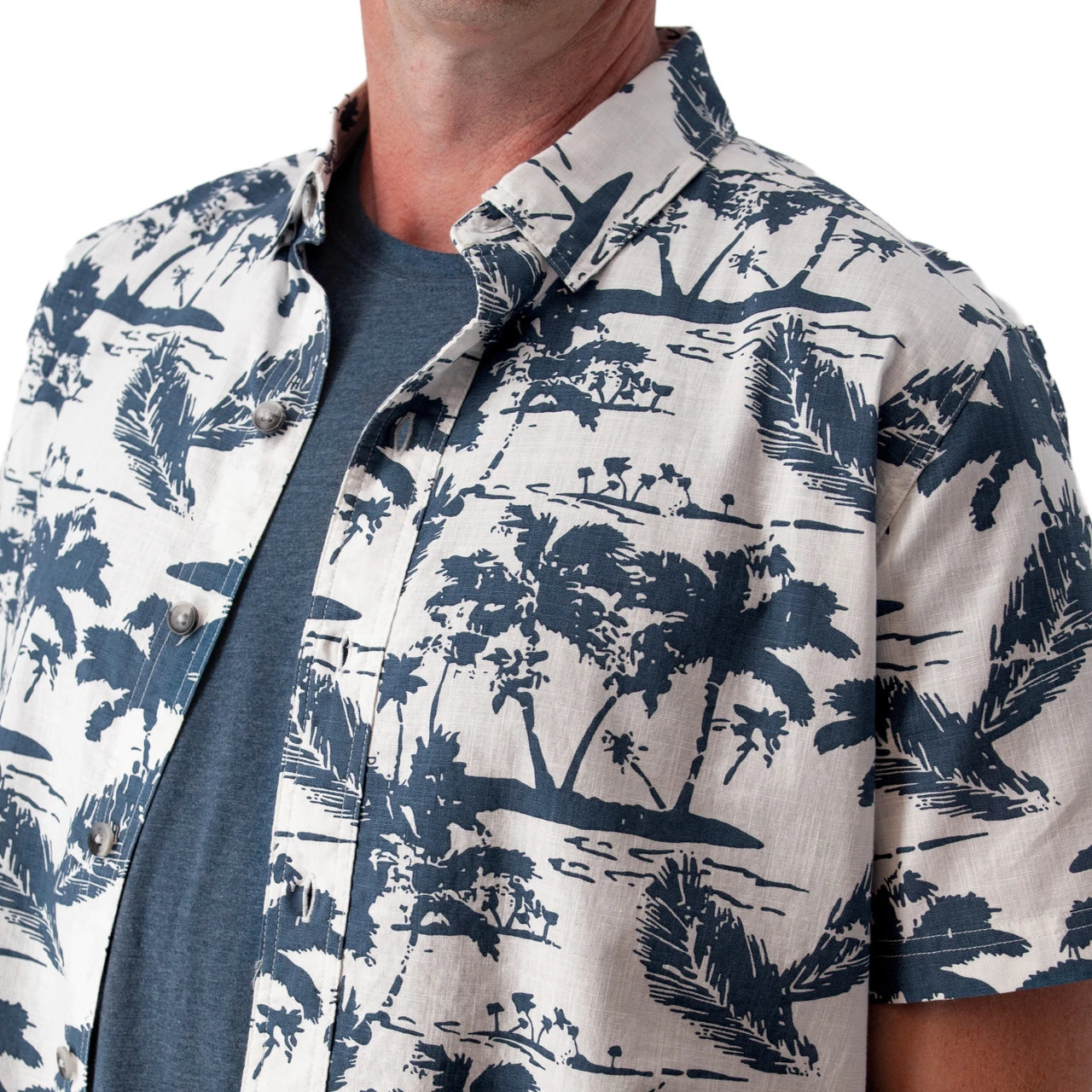 Old Ranch M SS Ethan Shirt WHITE