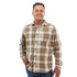 Old Ranch M Miles LS Flannel Shirt CHIPMUNK
