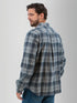 Old Ranch M LS Rustic Ridge Shirt GREY