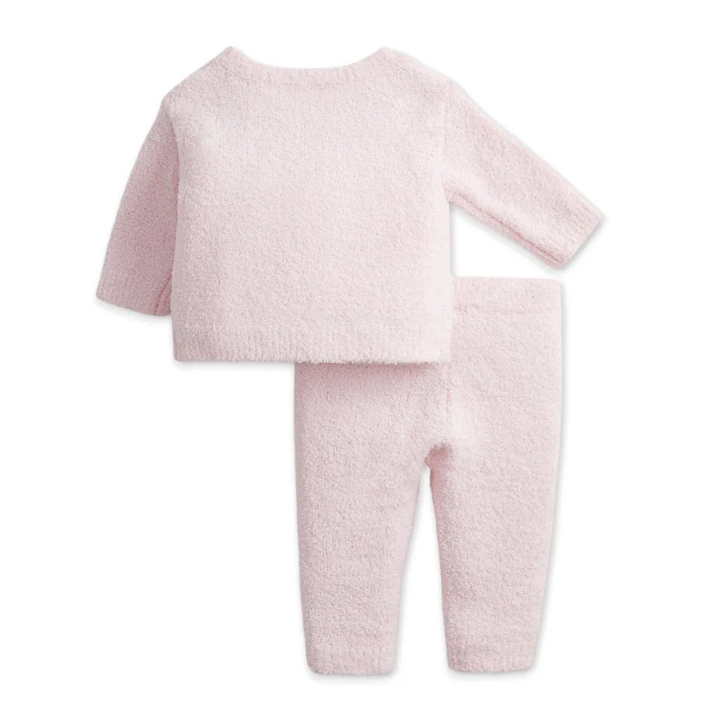 Magnetic Me Pink Sheep LS Chenille Sweater Set PINK