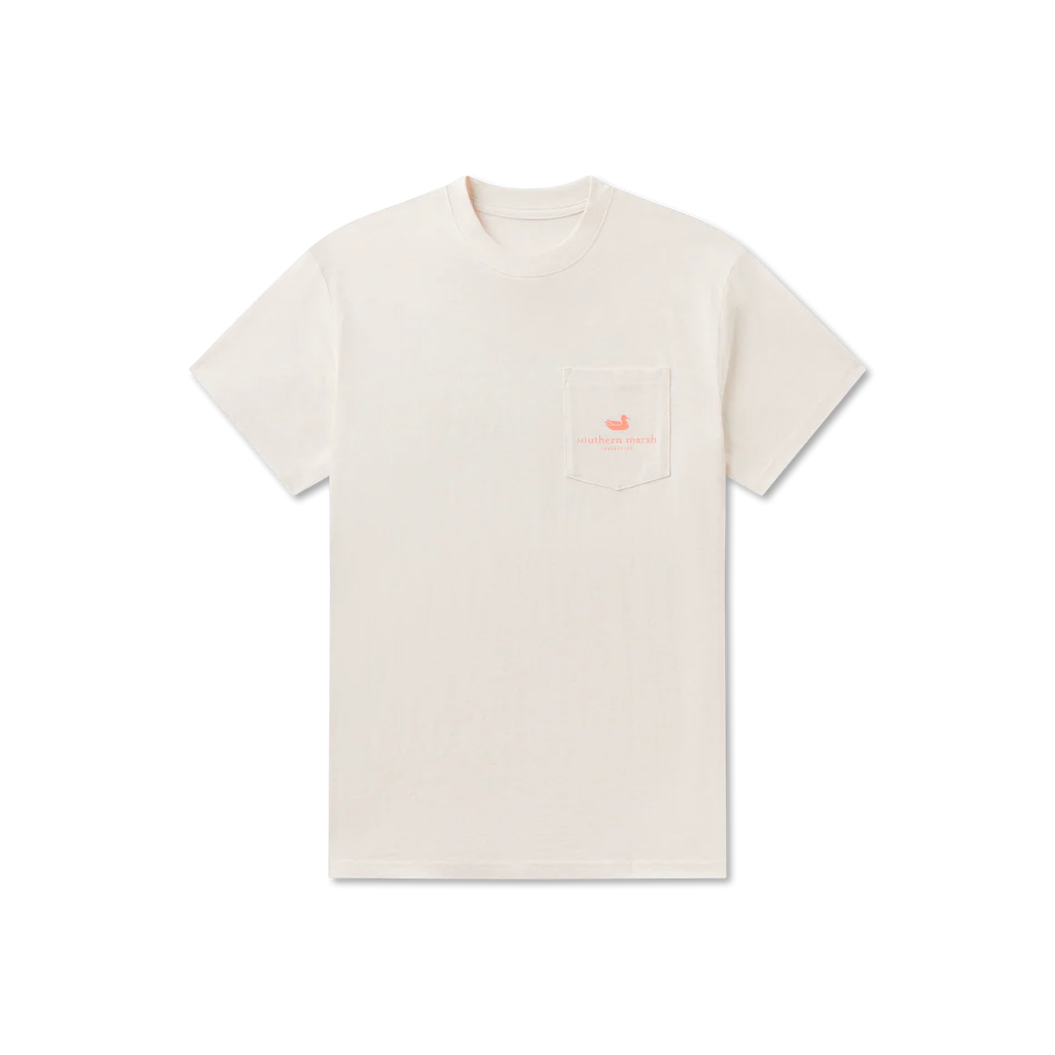 Southern Marsh M SS Pin High Tee WASHED PEBBLE
