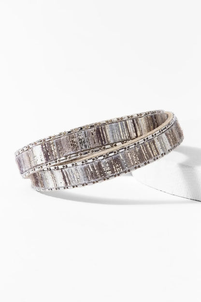 SAACHI Under the Sun Wrap Bracelet GREY