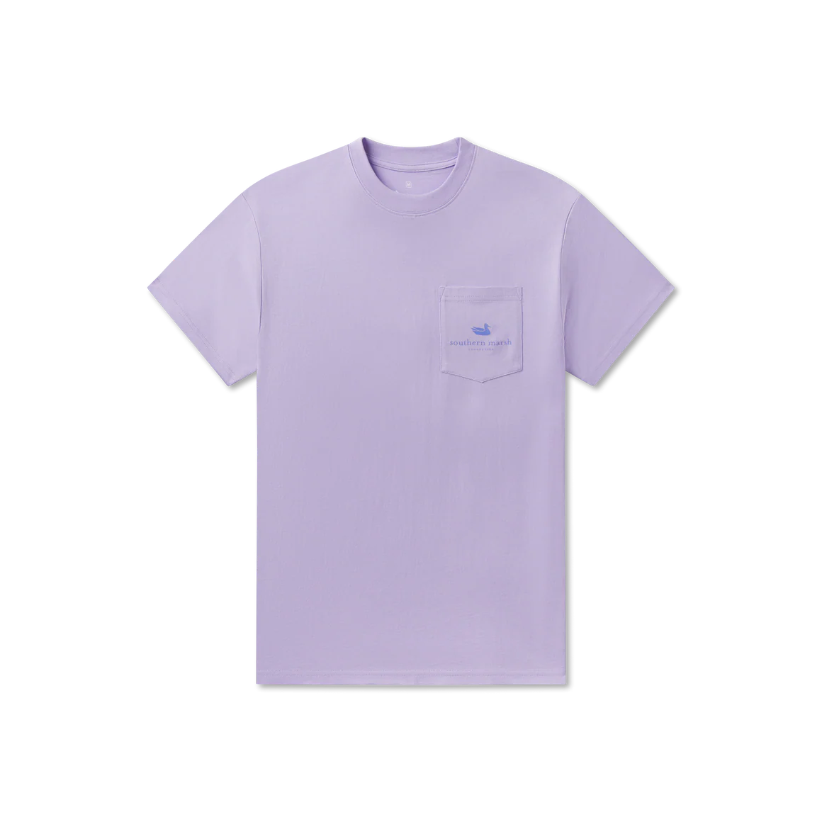 Southern Marsh M SS Bait Shack Tee WHARF PURPLE