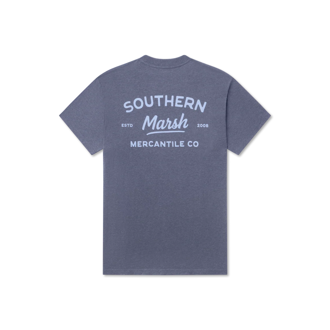 Southern Marsh M SS Branding Mercantile Tee WASHED NAVY