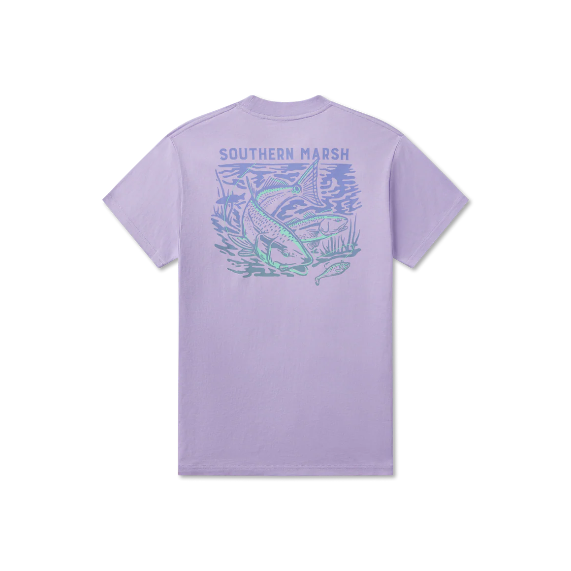 Southern Marsh M SS Tail Time Tee WHARF PURPLE