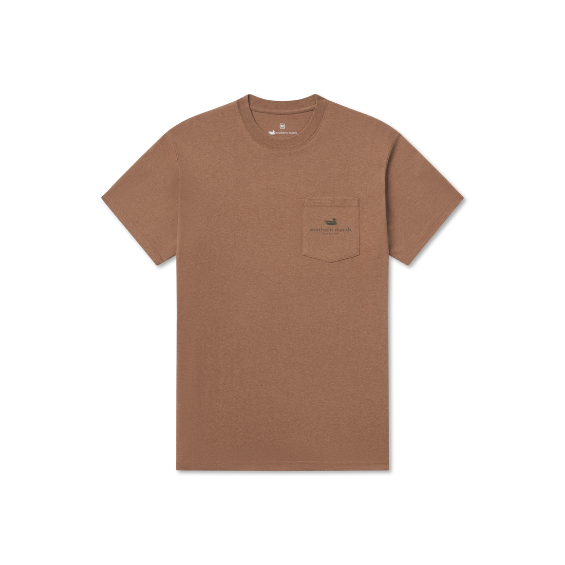 Southern Marsh M SS Duck Originals Camo Tee WASHED WALNUT