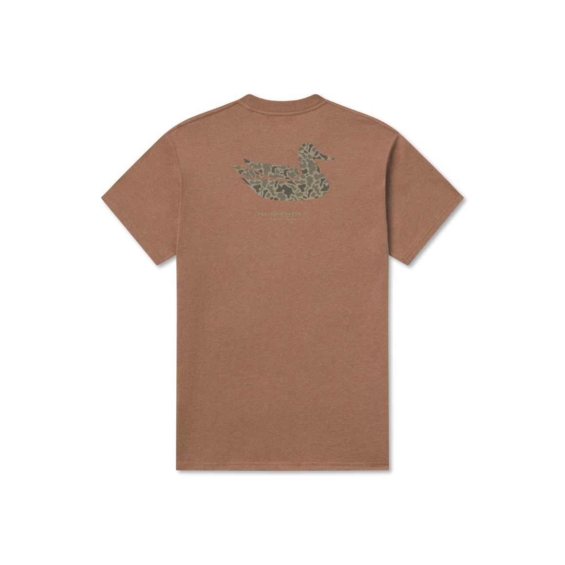 Southern Marsh M SS Duck Originals Camo Tee WASHED WALNUT