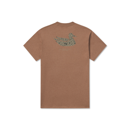 Southern Marsh M SS Duck Originals Camo Tee WASHED WALNUT