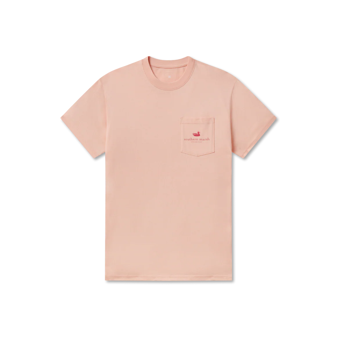 Southern Marsh M SS Engraving Redfish Tee TERRACOTTA
