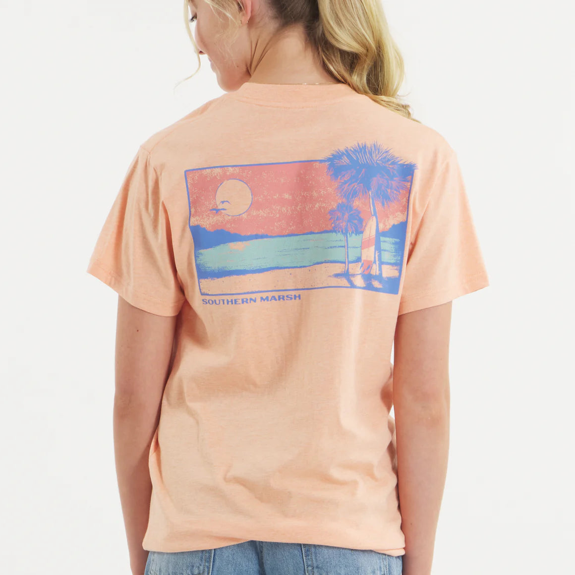 Southern Marsh M SS Endless Summer Tee WASHED SHERBET