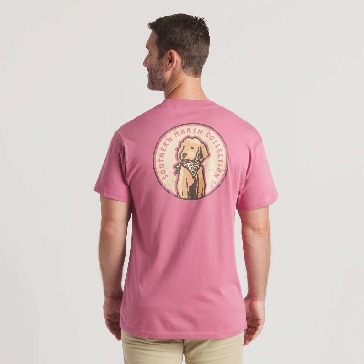 Southern Marsh M SS Life's Golden Tee MULBERRY