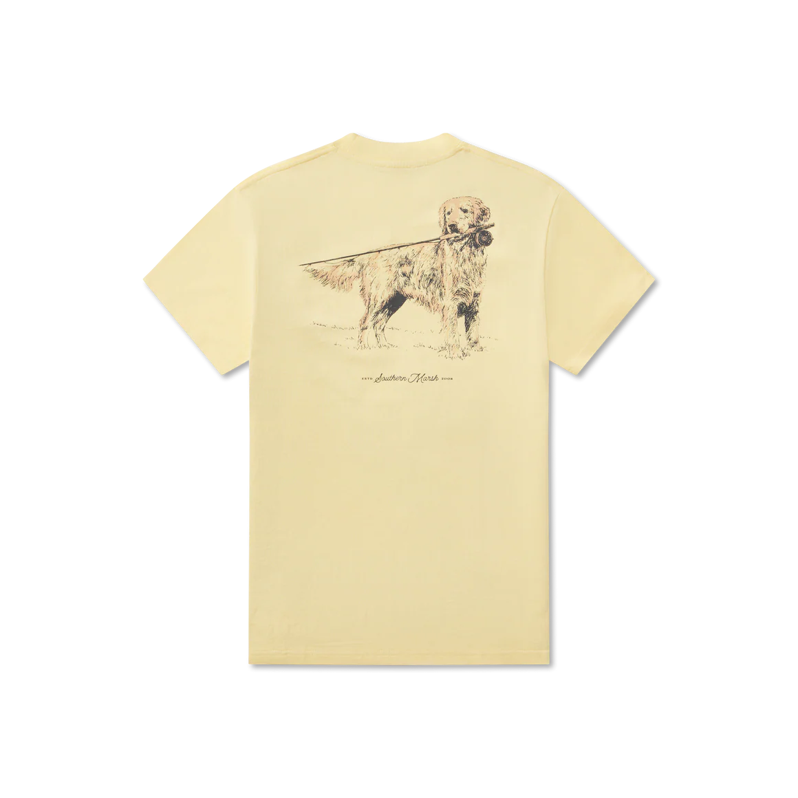 Southern Marsh M SS Golden Days Tee VIDALIA YELLOW