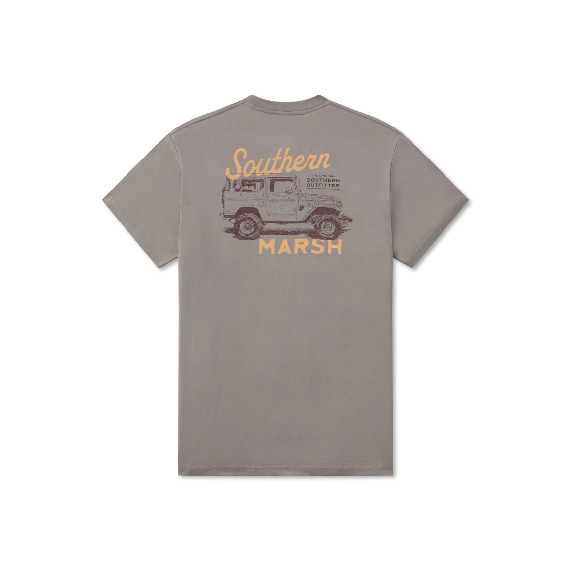 Southern Marsh M SS Vintage Cruiser Tee DARK GRAY