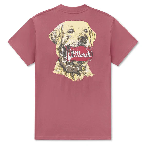 Southern Marsh M SS Lab Sips Tee MULBERRY