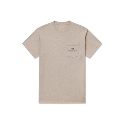 Southern Marsh M SS Mercantile Dome Tee BURNT TAUPE