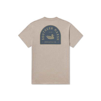 Southern Marsh M SS Mercantile Dome Tee BURNT TAUPE