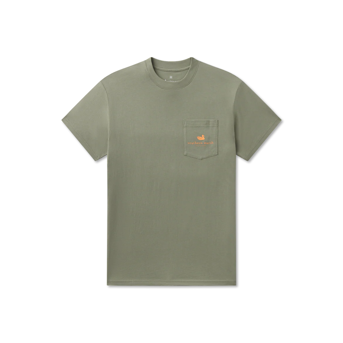 Southern Marsh M SS Patient Pup Tee BAY GREEN