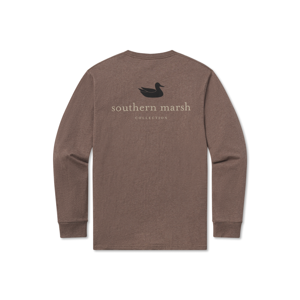 Southern Marsh M LS Authentic Tee WASHED DK SHALE