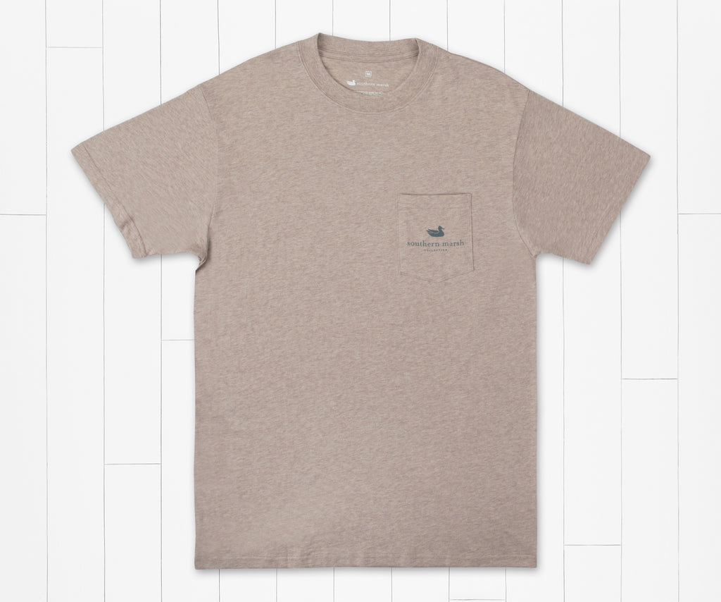 Southern Marsh M SS Liberty Eagle Tee BURNT TAUPE