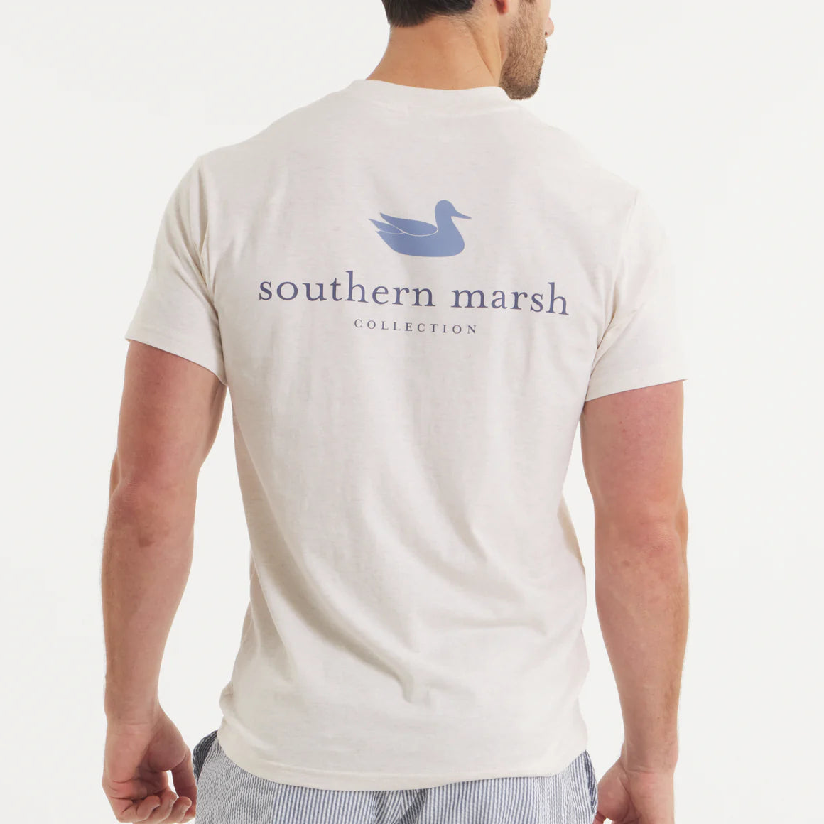 Southern Marsh M SS Authentic Tee WASHED PEBBLE