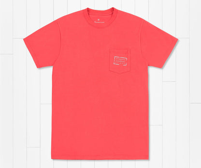 Southern Marsh M SS Authentic Duck Tee STRAWBERRY FIZZ