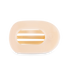 Teleties Large Flat Clip ALMOND BEIGE