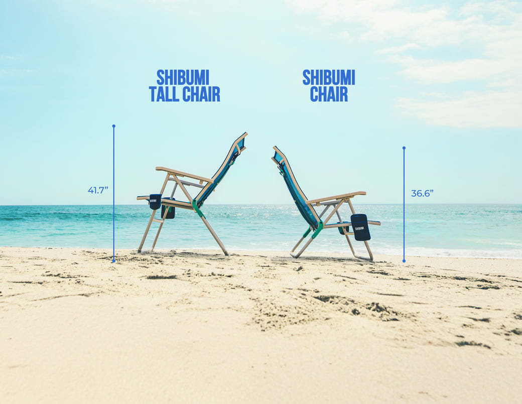 Shibumi Chair Tall SEA BLUE