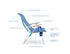 Shibumi Chair Tall SEA BLUE