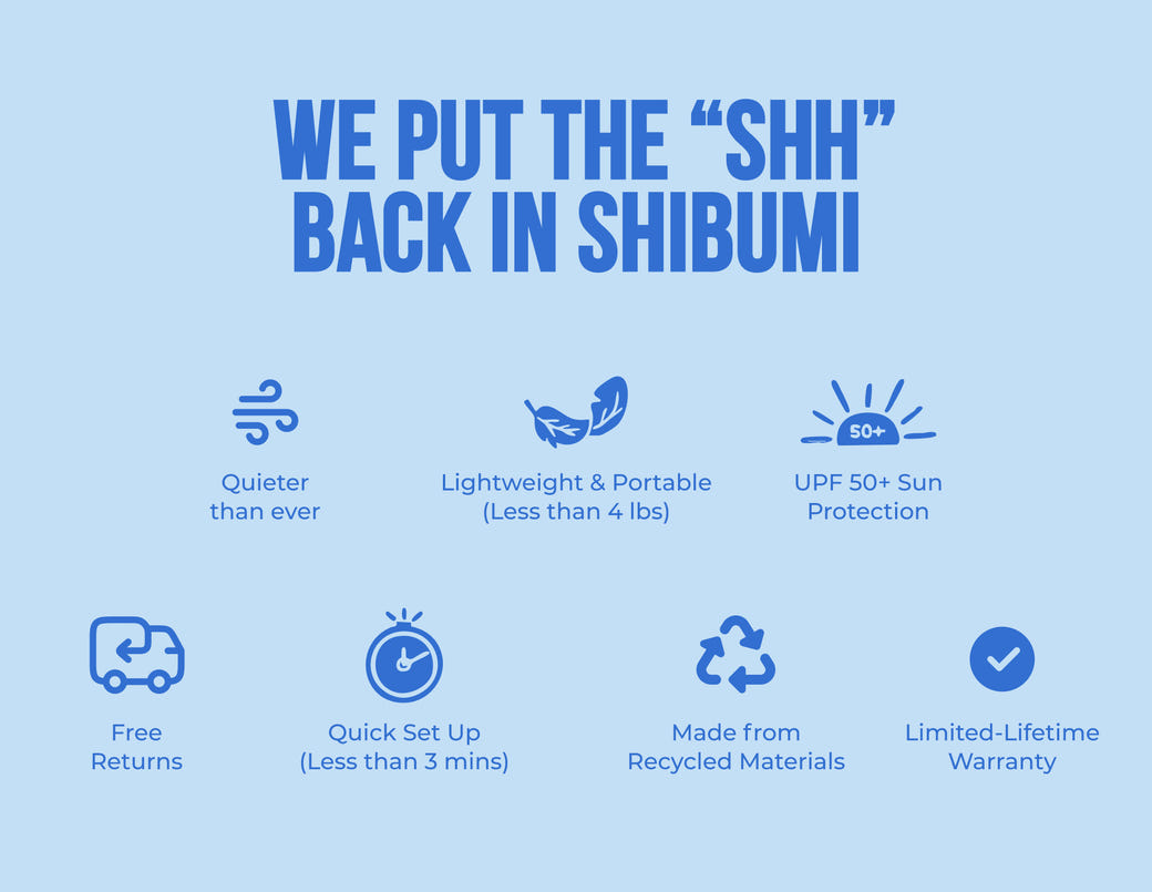 Shibumi Shade Regular With Wind Assist BLUE / TEAL