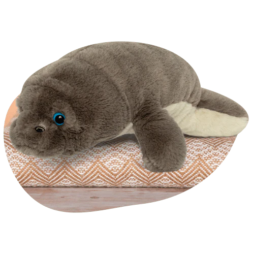 Fahlo Plush Manatee GRAY